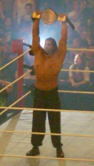 Khali como Campeón Mundial Peso Pesado.